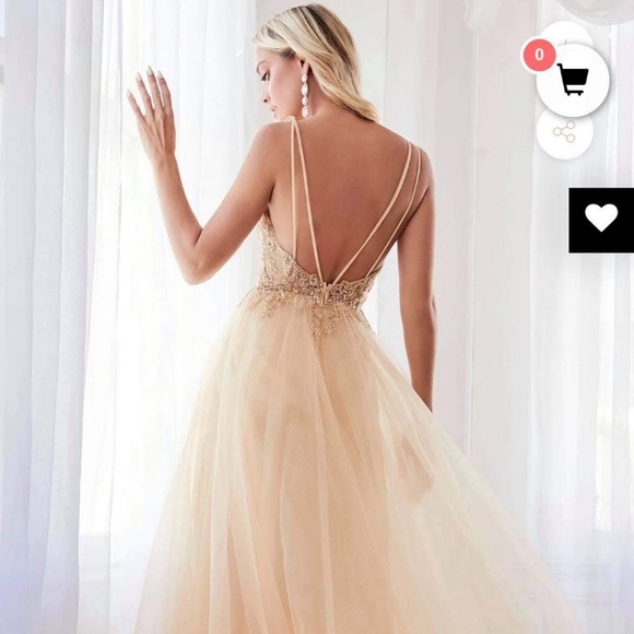 Cinderella Divine: Enchanting Dusty Blue Gown for Unforgettable Occasions